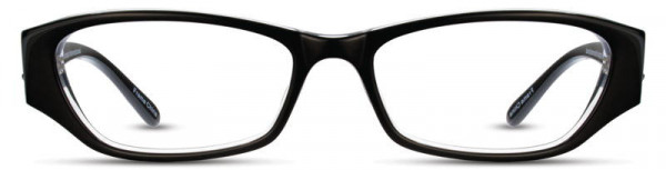Cinzia Designs CB-24 Eyeglasses, 1 - Black