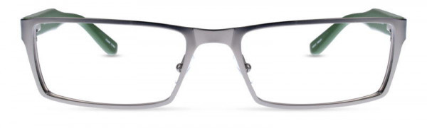 Michael Ryen MR-187 Eyeglasses, 1 - Graphite / Olive