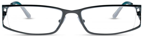 Cote D'Azur Boutique-152 Eyeglasses, 1 - Charcoal / Teal