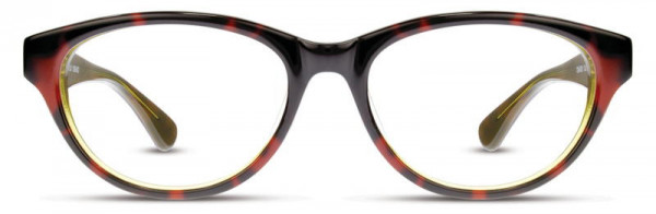 Cinzia Designs CIN-5001 Eyeglasses, 3 - Tortoise / Lime