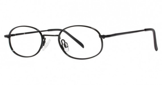 Modern Optical Pumpkin-Skull Eyeglasses, black