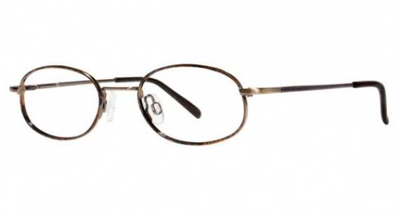 Modern Optical Pumpkin-Skull Eyeglasses, d.a./antique brown