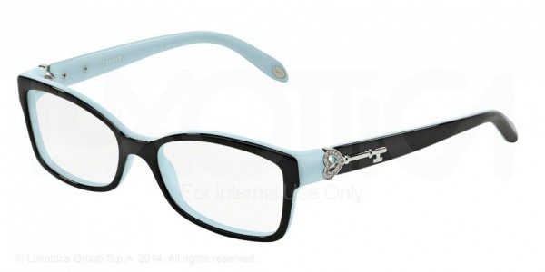 Tiffany & Co. TF2064B Eyeglasses, 8055 TOP BLACK/BLUE (BLACK)