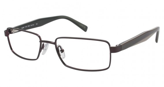 Tura T110 Eyeglasses, SEMI MATTE CHOCOLATE BROWN (BRN)