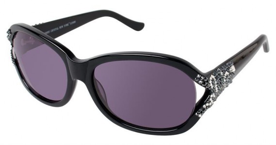 Jimmy Crystal JCS680 Sunglasses, Black
