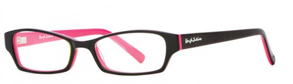 Rough Justice Spunky Eyeglasses, Black Pink