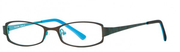 Michael Stars Earthy Eyeglasses, Brown Aqua