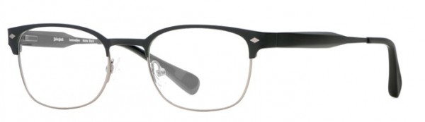 Dakota Smith Innovative Eyeglasses, Matte Black
