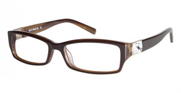 Rocawear R0309 Eyeglasses, BRN Tortoise/Caramel Marble
