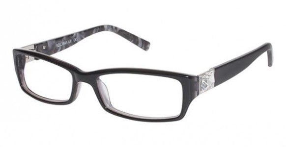 Rocawear R0309 Eyeglasses, OXGY Black/Silver Marble