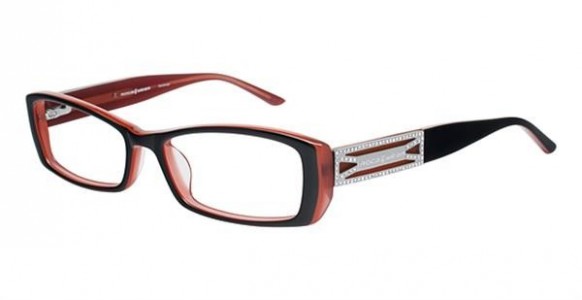 Rocawear R106 Eyeglasses, OXRD Black/Red