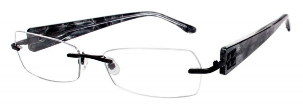 BCBGMAXAZRIA HOLLY Eyeglasses, Black