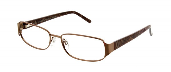ClearVision ESTELLE Eyeglasses, Brown