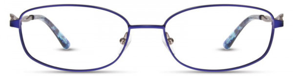 Cote D'Azur Boutique-160 Eyeglasses, 2 - Cobalt / Gunmetal