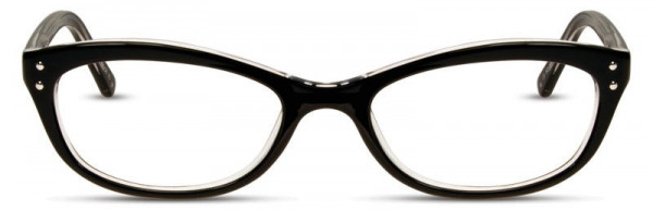 Cinzia Designs CB-16 Eyeglasses, 1 - Black / Crystal