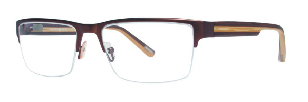 Jhane Barnes Structure Eyeglasses, Brown