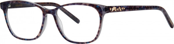 Vera Wang Eden Eyeglasses, Azure Cheetah
