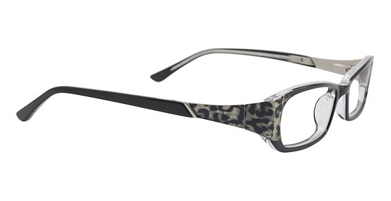 XOXO Inspired Eyeglasses, BLCK Black