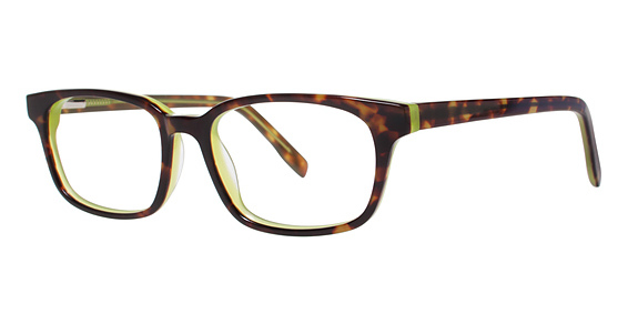 Genevieve Mimi Eyeglasses, Tortoise/Green