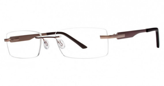 Giovani di Venezia GVX534 Eyeglasses, matte brown