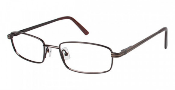 Van Heusen Brett Eyeglasses, Brown