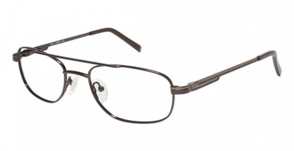 Van Heusen Byron Eyeglasses, Brown