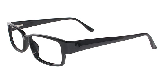 Club Level Designs cld9124 Eyeglasses, C-2 Black