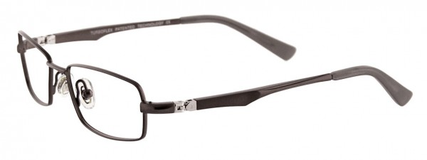 EasyClip EC260 Eyeglasses, SATIN DARK CHARCOAL