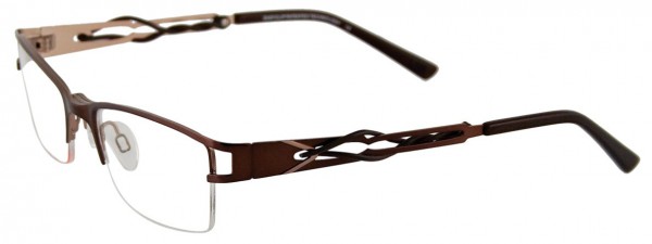 EasyClip EC249 Eyeglasses, SATIN BRONZE