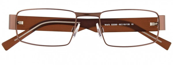 MDX S3269 Eyeglasses, 010 - Satin Brown