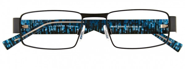 MDX S3269 Eyeglasses, 090 - Satin Black