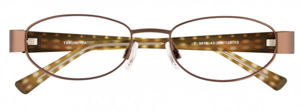 Takumi T9979 Eyeglasses, 010 - Satin Brown