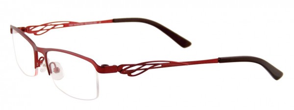 MDX S3272 Eyeglasses, MATT RUBY RED