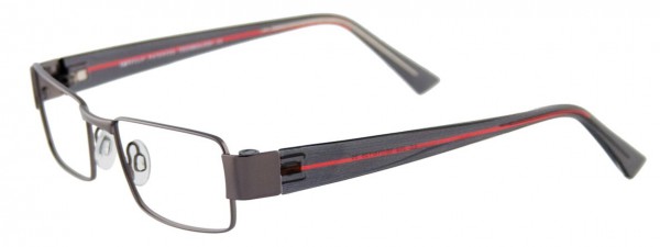 EasyClip EC258 Eyeglasses, SATIN GREY