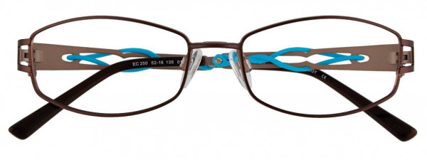 EasyClip EC250 Eyeglasses, 010 - Satin Dark Brown