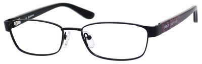 Juicy Couture Juicy 122/F Eyeglasses, 0003(00) Semi Matte Black