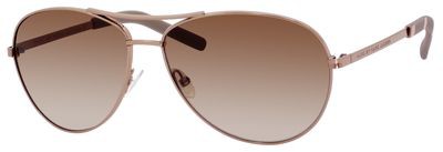 Marc by Marc Jacobs MMJ 343/S Sunglasses, 0AU2(6Y) Red Gold