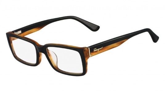 Ferragamo SF2624 Eyeglasses, 006 BLACK/HAVANA
