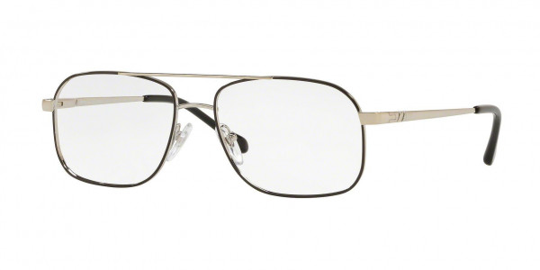 Sferoflex SF2249 Eyeglasses, 460 BLACK SILVER (BLACK)