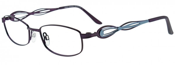 Takumi T9986 Eyeglasses, SATIN DARK PURPLE
