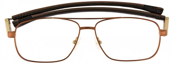 CEO-V CV303 Eyeglasses, 010 - Satin Brown