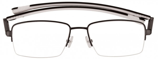 CEO-V CV302 Eyeglasses, 090 - Satin Black