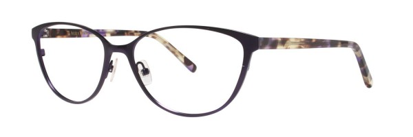 Vera Wang VALERIE Eyeglasses, Plum Tortoise