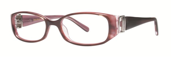 Vera Wang V096 Eyeglasses, Burgundy