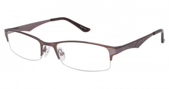Vision's Vision's 199 Eyeglasses, C01 Matte Brown / Light Pink