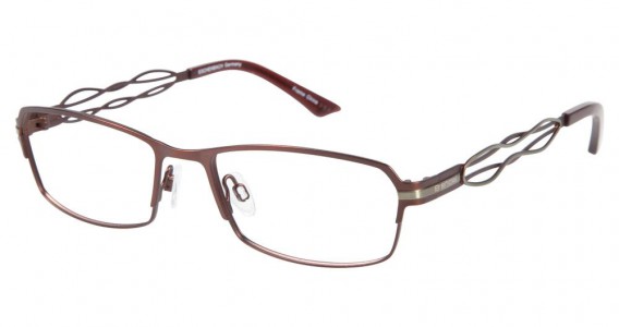 Brendel 902103 Eyeglasses, BROWN (60)