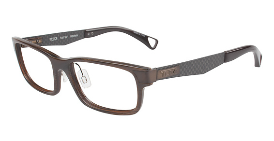 Tumi T307 Alternative Fit Eyeglasses, BRO Brown