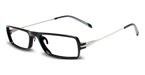 Tumi Compatto +1.50 Eyeglasses, SLB Solid Black