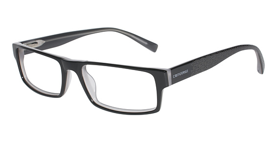 Converse Newsprint Alternative Fit Eyeglasses, BLA Black