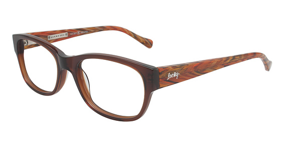 Lucky Brand PCH Eyeglasses, BRO Brown